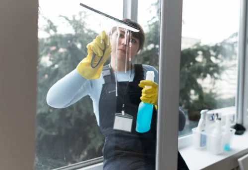 Nettoyage de vitres intérieures et extérieures à Prailles-La Couarde